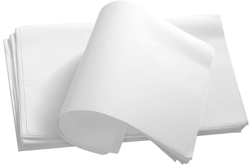 GRÄWE Backpapier für Burgerpatties 14x11 cm, 100 Stück für Party-Hamburgerpresse, Burgerpapier, Papier für kleine Hamburger-Patties und Patty-Presse, Burger-trenner eckig