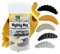Zite Fishing Mighty Mag Floating Edition - Auftreibende Gummiköder Forellen-Angeln - Künstliche Bienenmade - UV-Aktiv - fängige Farbauswahl - Knoblauch- & Käsearoma (Natur Mix Käse)