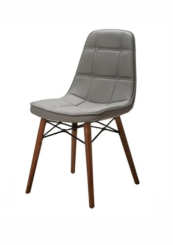 Stuhlmann Stühle - Stuhl Denver 632E - Esszimmerstuhl – Moderner Skandi Küchenstuhl mit Polsterung – Bequemer Designstuhl mit Holzbeinen – Stabiler Polsterstuhl für Esszimmer, Küche & Wohnzimmer