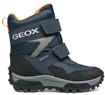 GEOX JUNIOR J HIMALAYA BOY B ABX ANKLE BOOTS NAVY/ORANGE 41_EU