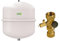 BADfabrik24 Reflex N 18/4 Membran-Druckausdehnungsgefäß Weiß + Kappenventil 3/4'' Messing mit KFE-Hahn, Reflex Ausdehnungsgefäß 18L, Membran-Druckausdehnungsgefäß Reflex N 18/4