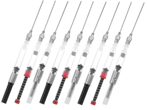 SOPOTUTU 9 Stück Tintenabsorber Für Füllfederhalter Brunnenzubehör Füller Füllfederhalter Mit Feiner Spitze Kalligraphie-füllfederhalter Reinigungsset Für Füllfederhalter Plastik