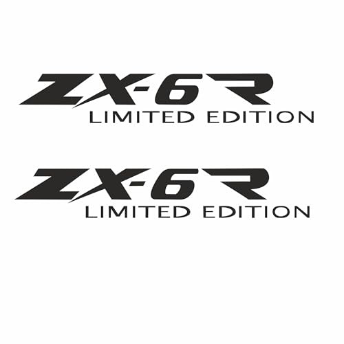 Aufkleber Sticker ZX-6R Limited Edition Aufkleber Set Motorrad Schriftzüge