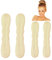 Styla Hair magischer Haarknoten, Haardutt-Hersteller-Schwamm, leicht zu verwenden (2 kleine, 2 große)