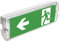 GTV SAHER Duo Notwegbeleuchtung, Fluchtwegbeleuchtung, EXIT, Notausgang Leuchte, Fluchtwegschild, 3h Notlicht, 3W, IP65, Weiß