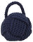 Creative Co-Op Nautical Rope, Cotton, Navy Blue