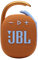 JBL Clip 4, Orange - Portable Bluetooth 5.1 Speaker - Up to 10 Hours Playtime - Waterproof and Dustproof - Includes Noise Cancelling and Anti-Echo Speaker