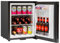 Dellonda Baridi 35L Ultra Quiet Drinks & Wine Mini Cooler Fridge with LED Light, Black - DH58