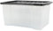 Guaranteed4less Large Plastic 50L Storage Container Box Drawer Lid Home Wardrobe Shoes Kids Toys (1)