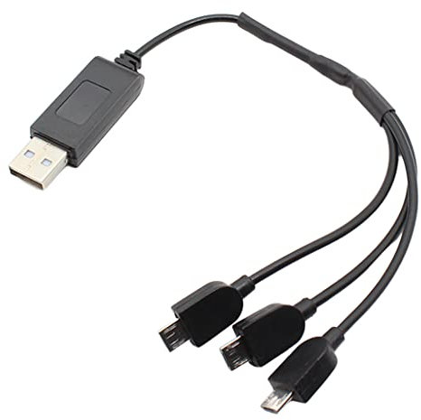RC Batterie de Voiture Chargeur-3.7v Lipo Batterie Packs Chargeur, 1-cellules Équilibre Chargeur de Batterie pour XK K127 Rc/Hélicoptère