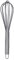 Hogar y Mas Varillas Cocina Silicona Acero INOX, BATIDOR Manual 25,5CM - Gris