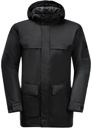 Jack Wolfskin Herren Winter Storage M Parka, Schwarz, XL EU
