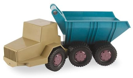 Dantoy Blue Marine Dumper – Muldenkipper aus 100% recyceltem Meeresplastik, Sandspielzeug ab 2 Jahren, robust & spülbar, Hergestellt in Dänemark