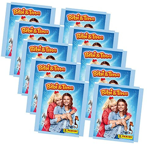 Panini Bibi & Tina Sticker - Bibi und Tina - Sammelsticker - 10 Tüten