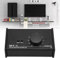 Passive Stereo Volume Controller, Mute Control Large Volume Knob Passive Monitor Controller XLR and 3.5mm Interface Plug and Play for Laptop
