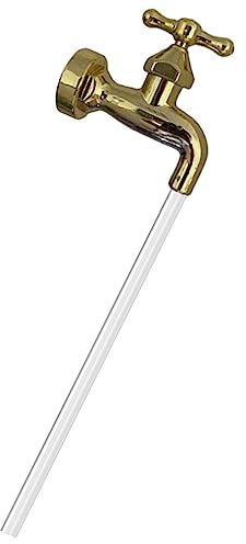 Yardwe 1 Satz Innenhof-Wasserbrunnen Unsichtbarer Fließender Auslauf Schwimmender Wasserhahn Brunnen Außenarmaturen Modelle Wasserhahn-Gerät Ornament Für Pools Teiche Wasserwände