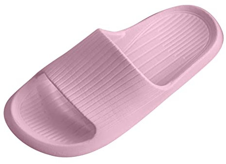 Rumity Frauen Und Männer Anti-Rutsch-Hausschuhe Innengebrauch Im Freien Bad Sandale Soft Foam Sole Pool Schuhe Haus Heim Rutsche Kuh Hausschuhe Damen Flipflopssandalen Damen