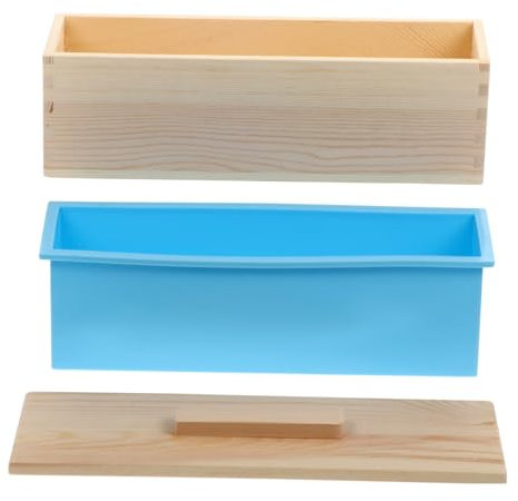 EXCEART Holzseifenform Kistenform Für Diy-seifenherstellung Mit Glatter Oberfläche Und Abgerundeten Kanten Schnell Trocknend Und Leicht Zu Reinigen