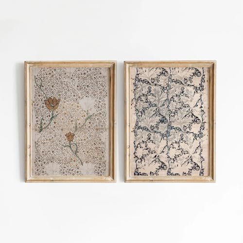 Joocrise Antike botanische Kunstdrucke, 40,6 x 61 cm, ungerahmt