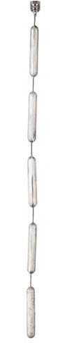 Magnesium Kettenanode 22 x 800 mm 3/4 DN20 flexibel 5-teilig mit PTFE-Dichtung passend zu Afriso 69829 Magnesiumanode Opferanode Schutzanode