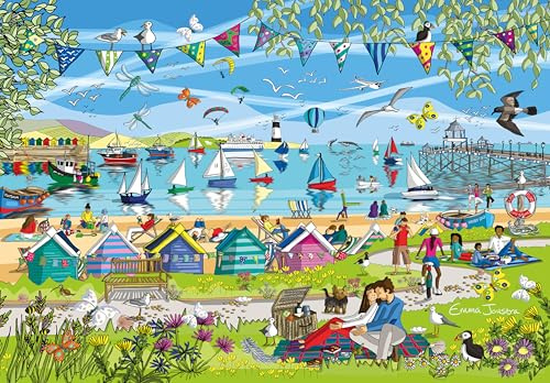 Summer Breeze 1000 Piece Jigsaw Puzzle; Emma Joustra art Collection; Eco-Friendly, Gift for Adults & Families