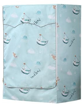 Housse de lave-linge, sèche-linge pour la plupart des machines à laver et sèche-linge à chargement frontal M 8-10 kg E – Protégez vos appareils avec cette housse durable