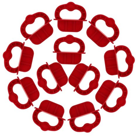 jojofuny 5 Sets Terrassenabstandshalter 1/4 Zoll Terrassenbrett-abstandsringe Terrassenwerkzeuge Zur Terrassenausrichtung Und 12 Stück * 5