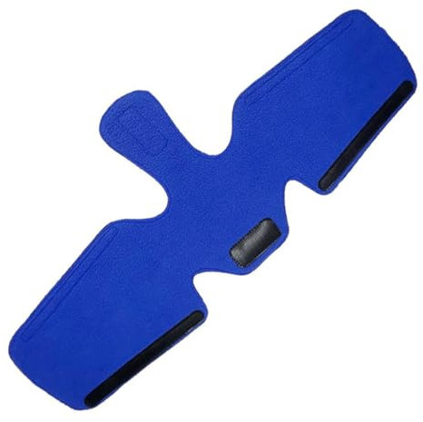 XPEX 1 Stück Cpap Nackenpolster, Cpap Maske Kopfbedeckung Abdeckung Mit Klettverschluss,Hochwertiger Schlafapnoe Maske Nackenpolster,Cpap Zubehör(Universelle Größe)