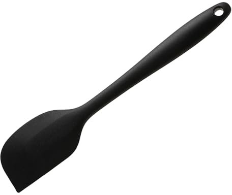 Wiltshire Silicone Spatula, Dough Scraper, Heat-Resistant Utensil, Non-Stick, Non-Scratch, Midnight Black, 27.2x5.5x1.5cm