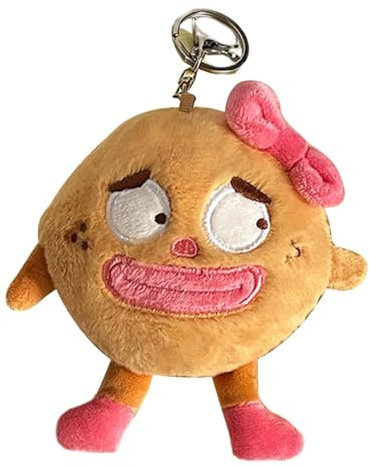 Niedlicher Schlüsselanhänger Plüsch, hässlicher Plüsch-Schlüsselanhänger,Gefüllter Schlüsselhalter | Kleine hässliche Schlüsselanhänger-Anhänger-Dekoration für Mottopartys, Kindergarten-Lehrer-Schüler