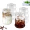 KYYGKY 4 PCS Verres à Café, 530 ml Verres à Expresso Tasse en Verre Tasse à Café en Verre Transparent Verre a Eau Verres à Latte Tasses à Latte Macchiato Verres à Jus pour Thé, Lait, Bière, Boissons