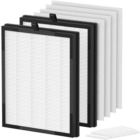 AP2000WF Ersatzfilter für KNKA AP2000WF Luftreiniger, 2 Stück | 4-in-1 HEPA-Filter mit Aktivkohle, für Staub, Pollen, Haare, Schuppen und Gerüche – Standardversion
