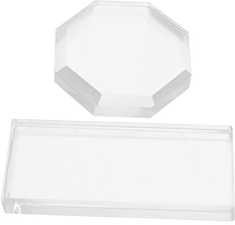 NIYANGLE 2stücke Wimpernverlängerung Paletten Glas Eyelash Pads Für Falsche Wimpern Für Wimpernverlängerungen Im Salon Für Persönlichen Gebrauch