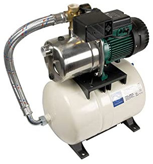 Aquajet 82 20 M - Surpresseur D'eau Inox Dab Avec Réservoir Gws 20l - Jusqu'à 8m