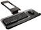 kangten Tastaturschublade, Unter Dem Schreibtisch Tastaturablage mit 360 Grad Drehung Verstellbar Tastatur Maushalter für Büro