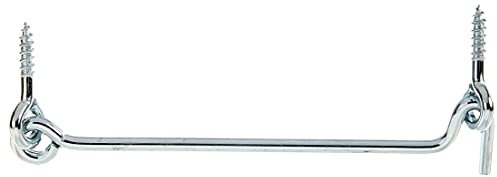 GAH-Alberts Alberts 204464 Storm Hook with Angle Plates or Eyelets Length 157 mm Hook Diameter 5 mm Blue Galvanised