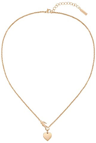 Lacoste Halskette mit Anhänger für Damen Kollektion LOVE MY CROC aus Edelstahl - Erhältlich aus Rotgold oder Silber