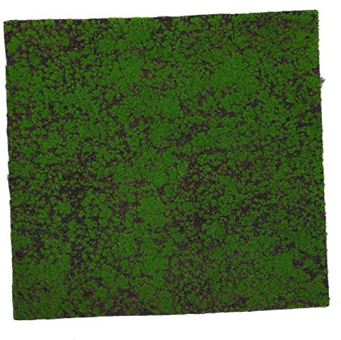 Grüne Grasmatte Rasen Mini Künstliche Matte Simulation Grasmatte Gefälschte Grasmatte Gefälschter Grasteppich Lebensechte Grasmatte Outdoor-Matte Aquarium Haustier Beflockung