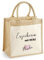 minimutz Geschenk Dankeschön Erzieherin mit Herz, Personalisiert mit Name, Tasche Baumwolle mit Name, Kleine Geschenktasche Abschied Kita Kindergarten Abschiedsgeschenk M (30x30x19 cm)