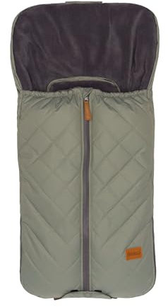 Fillikid Winterfußsack Nevado Babyschale, Babywanne Exklusiv | Warmer Babyfussack | Wasserabweisend, winddicht & maschinenwaschbar | Universell für Autositze der Gruppe 0 und Kinderwagen
