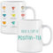 LNOKRIM Positivi-Tea Mug, Positivity Self Affirmation Coffee Cup, Gift for Teacher Therapist Counselor, Positive Self-Talk Coffee Mug, 11 Oz Self Regulation Tea Cup