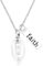 Tobestu Stainless Steel Glass Pendant Necklace, A Unique And Exquisite Mustard Seed Faith Openable Bottle Necklace For people YA4632
