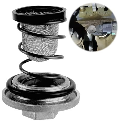 Motorrad-Scooter Oil Drain Plug Set Gy6, GY6 Ölfilter & Ablassschraube Federsatz, Ölablassschraube mit O-Ring, Feder, Filter Passend für Gy6 50Cc 80Cc 125Cc 150Cc Chinesisches Roller Moped