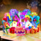 GREETING ART Geburtstagskarte mit Musik und Licht, Pop Up Karte Geburtstag, Happy Birthday Karte, 3D Feuerwerk Karte Geburtstag Geschenke für Frau Männer Freundin