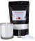 Philaro Kerzensand mit Duft - Cozy Winter - 400g inkl. 4 Dochte in vier Duftvarianten - Kerzengranulat - Aromasand - Kreative DIY Kerzen - Kerzenalternative