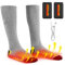 Calcetines térmicos para hombres y mujeres, calcetines térmicos eléctricos recargables 2024 con batería de 4000 mAh, 3 ajustes de calor, hasta 65 °C, gran área de calefacción, calcetines cálidos de