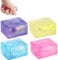 4 Stück Stressballs für Kinder und Erwachsene, Anti Stress Spielzeug, Eiswürfel Fidget Toys, Squeeze Cube Kinder Spielzeug, Anti Stress Spielzeug für Angst und Stressabbau