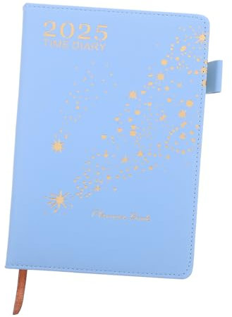 JEWEDECO Wochenplaner 2025, Schulplaner, Täglich, Wöchentlich, Monatlich, Akademisches Notizbuch, Kalender, Arbeitstagebuch, Planer, Tagesplaner, Monatsplaner, Kleiner Wochenplaner, Agenda
