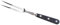 K SABATIER - Fourchette Courbe 15 Cm Gamme Bellevue - Acier Inoxydable - Manche Noir - 100% Forge - Entièrement Fabrique en France