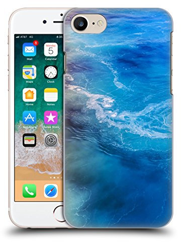 Head Case Designs Offizielle Haroulita Strömung 2 Santorini Meer Harte Rueckseiten Handyhülle Hülle Huelle kompatibel mit Apple iPhone 7/8 / SE 2020 & 2022
